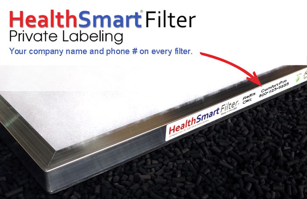 Private label air conditioner filters